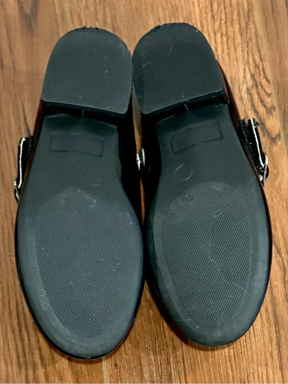 Jumping Beans Black Patent Mary Jane Dress Shoes Size 11